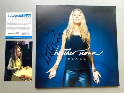 HEATHER NOVA In-person signed  LP-Cover Vinyl 12'' ===NEU=== COA ACOA + Foto