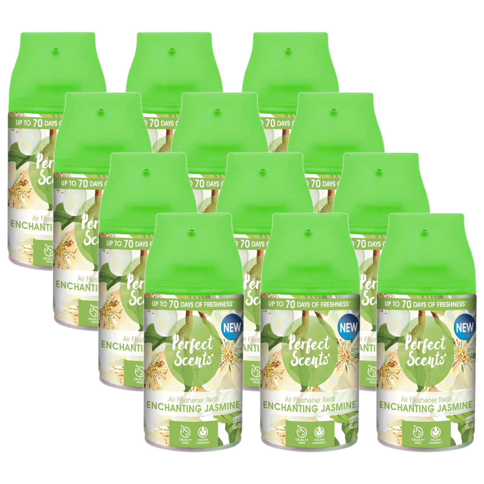 12x Perfect Scents Air Freshener Automatic Spray Refills 250ml eBay