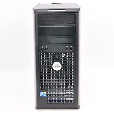 Windows XP Pro Dell OptiPlex MT Core2 Duo SP3 32Bit Desktop Tower