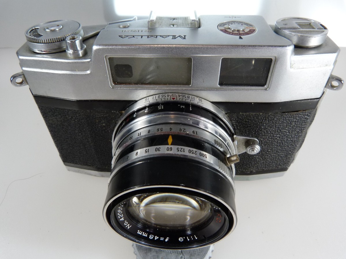 MAMIYA 35 S 1.9　Mamiya-Sekor 48mm f1.9 MAMIYA 35 S 1.9 Mamiya-Sekor 48mm f1.9 MAMIYA 35 S 1.9 Mamiya