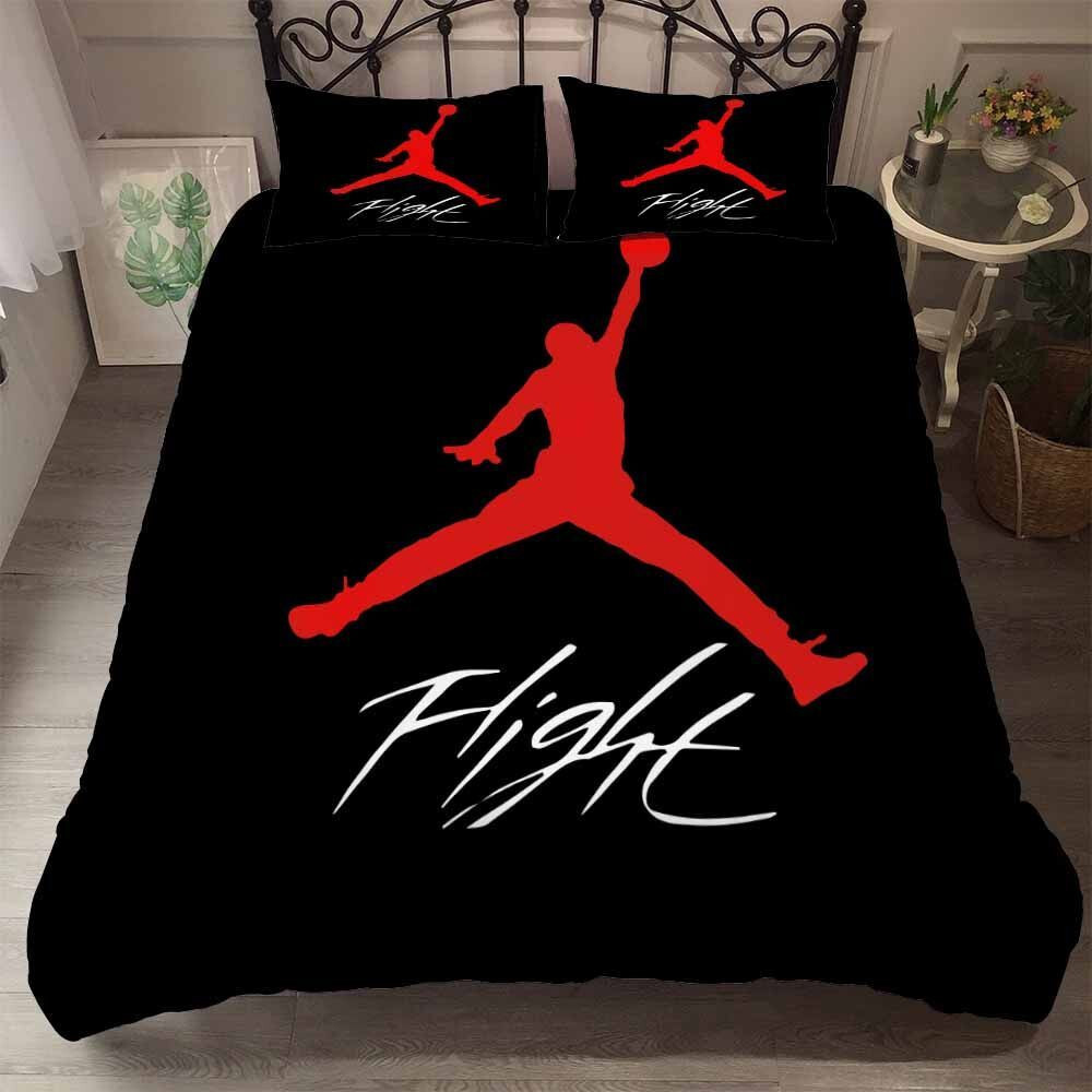 Bed Sheets Nike Blanket Set Basketball-Themed Duvet Cover