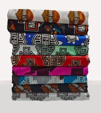Harley Davidson Printed Cotton Fabric By The ...
