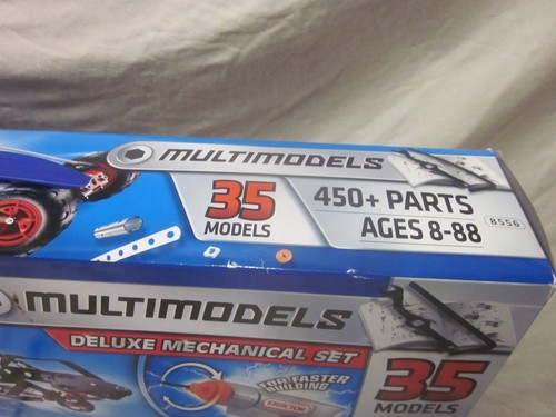 Erector Multimodels Deluxe Mechanical Set - 35 Models - Picture 2 of 15