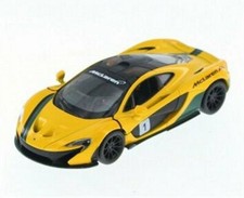 KINSMART 1:36 DISPLAY MCLAREN P1 EXCLUSIVE EDITION Diecast Car Yellow