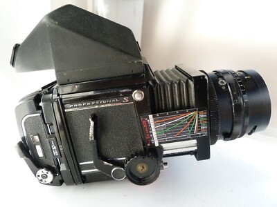 Mamiya RB67 Pro S Camera Sekor C 90mm f3.8 Lens 120 Film Back