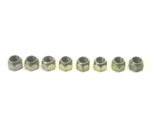VINTAGE 1936-1948 FORD WHEEL STUD BOLT NUTS SET OF 8 NORS 