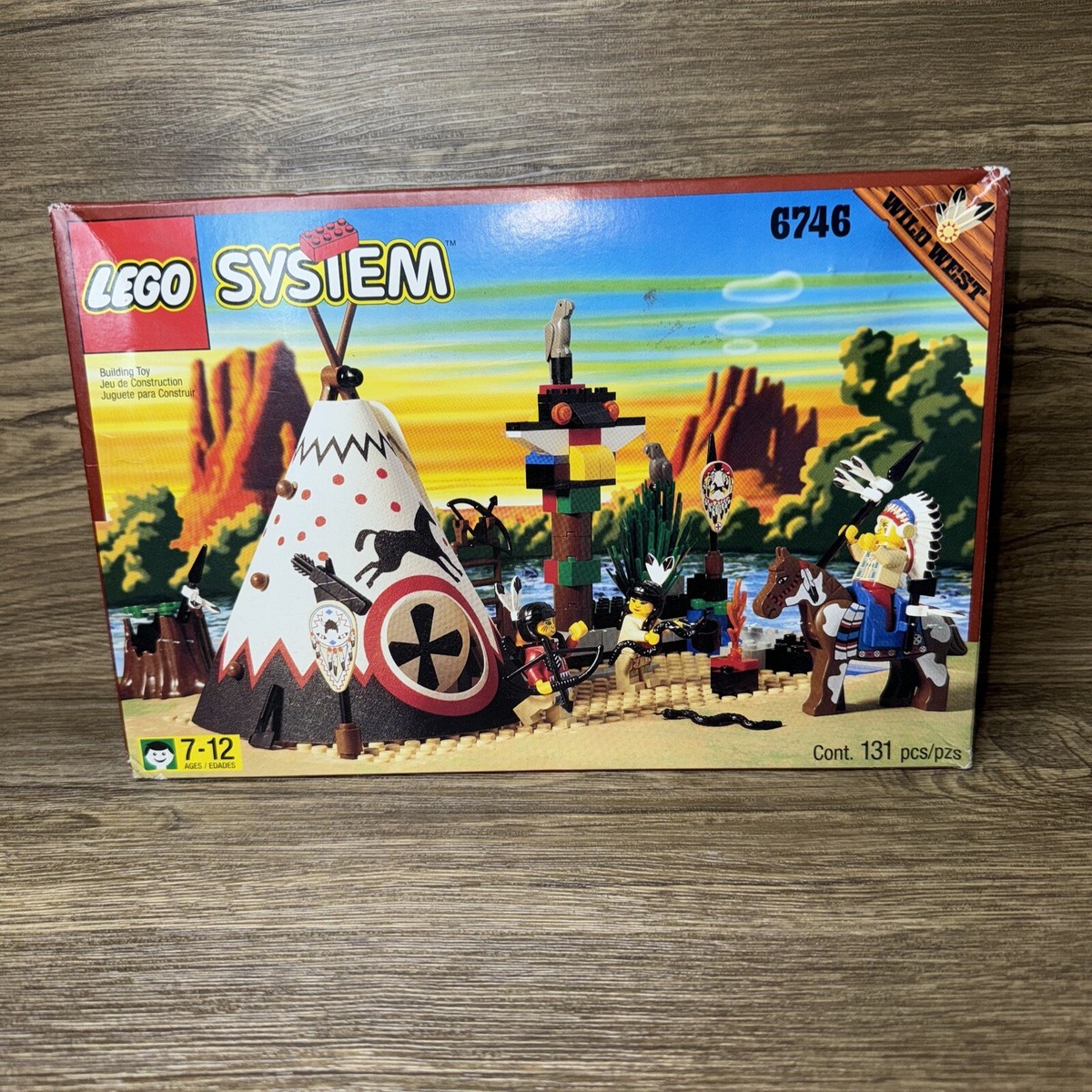 Lego 6746 Wild West Chief's Tepee Western Indians Minifigures