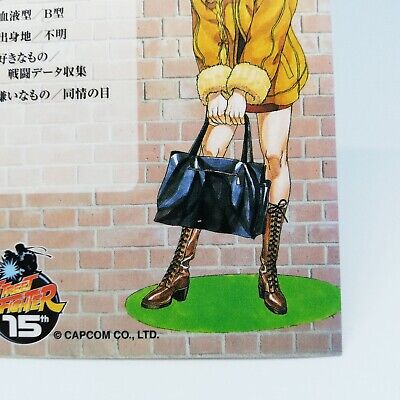 15 cammy white Street Fighter 15TH Trading Hobby Card CAPCOM For collectors