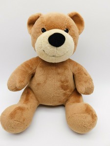 Build a Bear Velvet Hugs Brown Tan Plush Teddy Soft Sweet Face 17