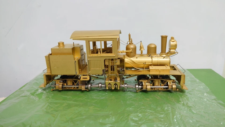 Overland (OMI) Brass C. W. North #1 13 Ton Shay - On3 scale - Image 2 of 4