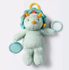 Cloud Island Interactive Plush Baby Toy - Dinosaur - New !!