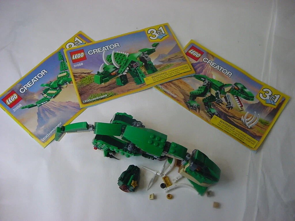 Latterlig Theseus Biprodukt LEGO CREATOR 31058 MIGHTY DINOSAURS PARTS | eBay