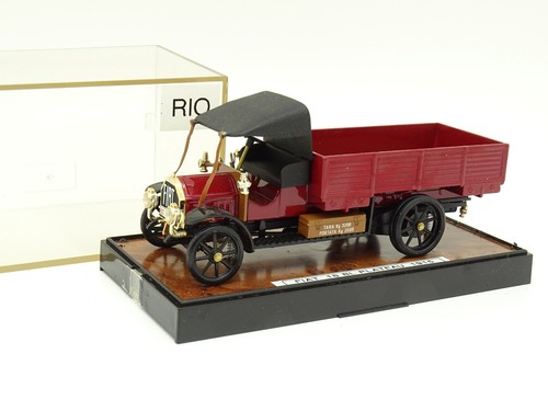 RIO 1/43 - FIAT 18 BL 1915 PLATAFORMA ROJA