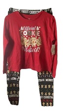 Girls Holiday Time Official Cookie Tester Shirt and Gingerbread Pants Christmas