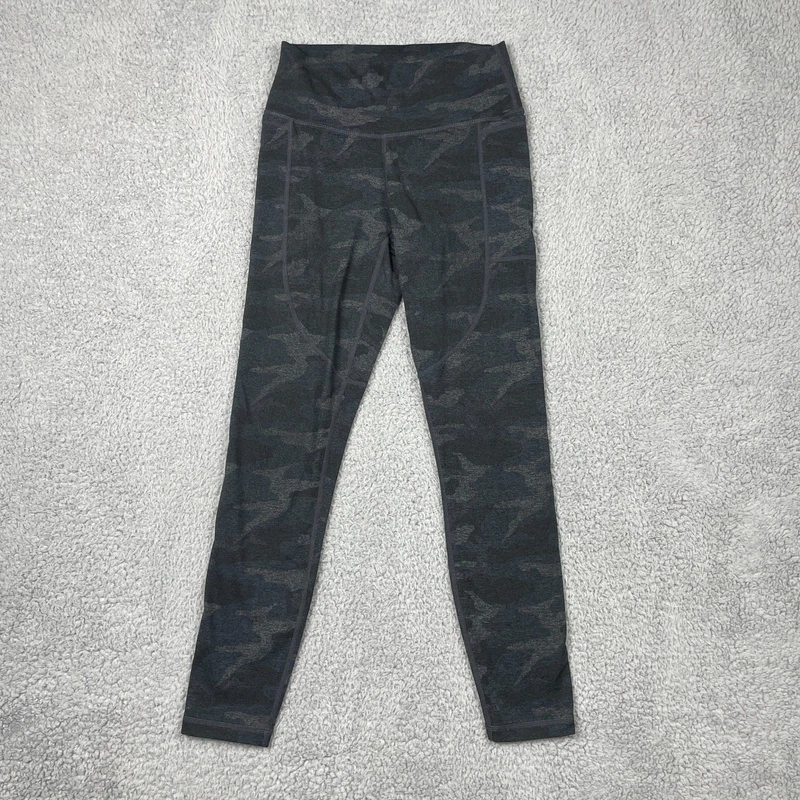 vuori camo clean elevation yoga wicking high rise leggings