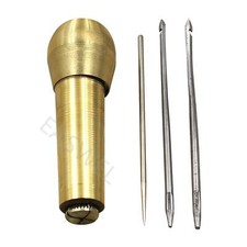 1set Sewing Shoe Repair Tool Sewing Tools Needle Awl Leather Craft Kit Tool 