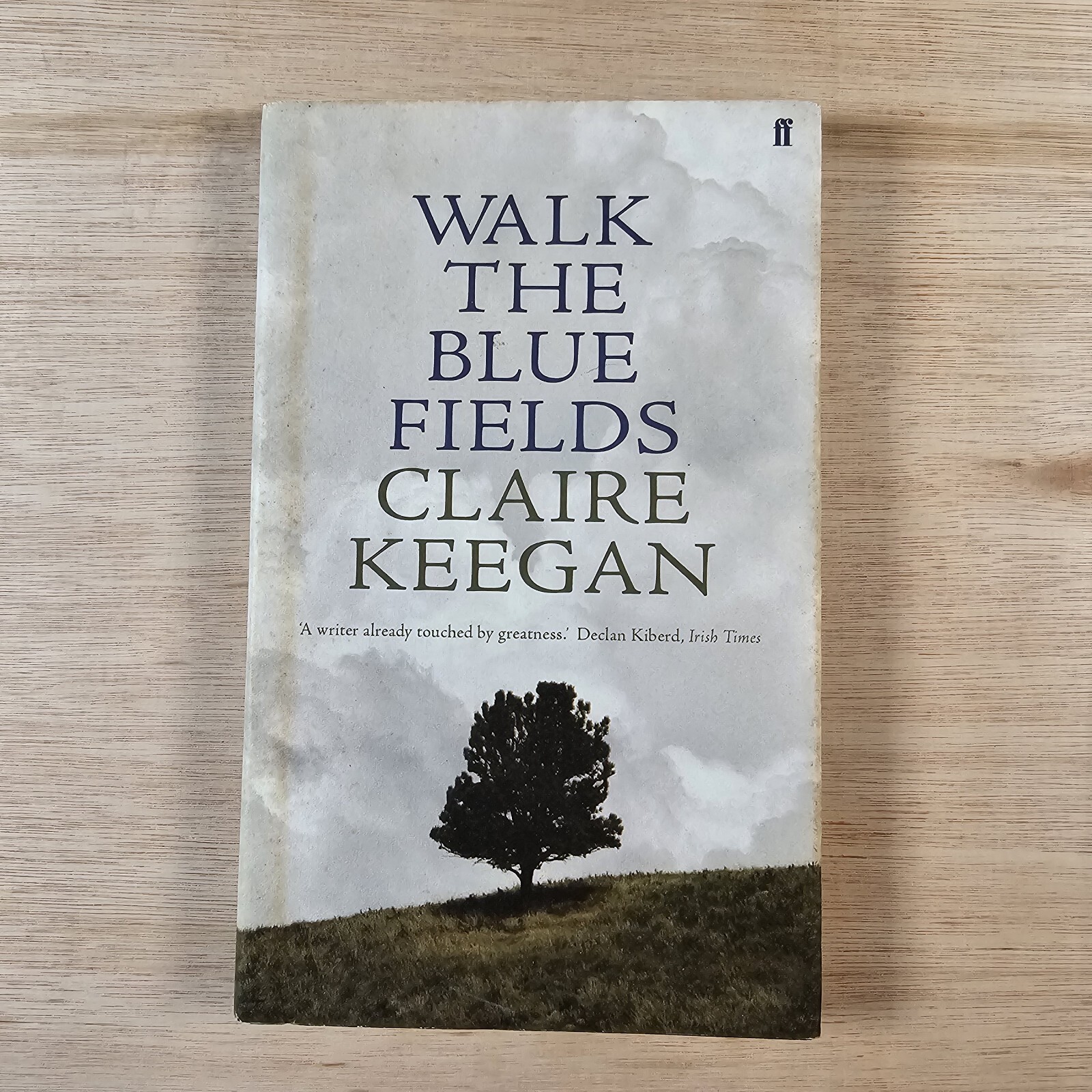 Signed Walk the Blue Fields by Claire Keegan (Paperback, 2007) First Edition