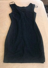 Forever 21 Black Fitted Cocktail Dress NWT, Small with Low back. 