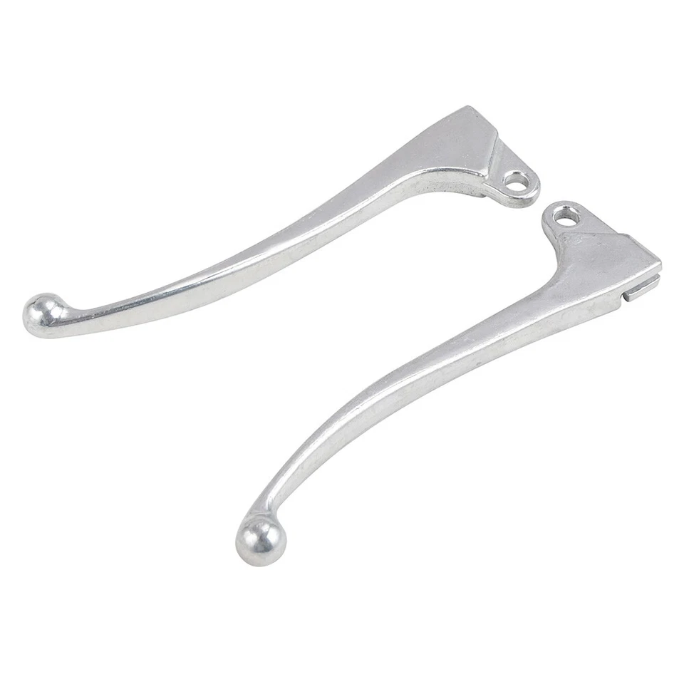 Palanca de embrague de freno de aluminio pulido para Honda CB125S 175 200 350 360 400 450 Foto 3 de 4