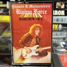 Yngwie J Malmsteens Rising Force - Marching Out 1985 Cassette Tested Shred Metal
