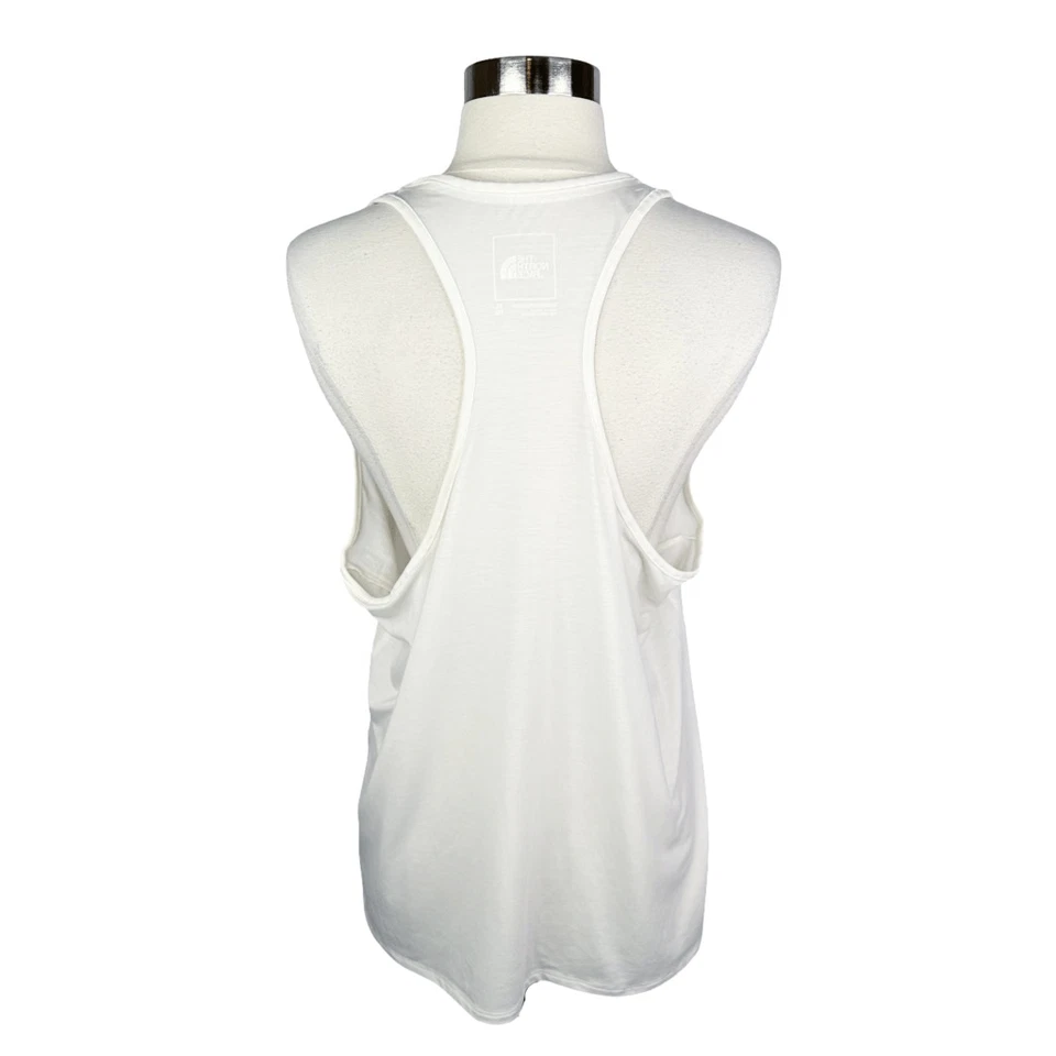 Camiseta sin mangas The North Face espalda deportiva talla XL ropa deportiva ocio marfil pulóver Foto 4 de 4