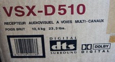 Pioneer VSX-D510 MYXJIEW Dolby Digital V-Receiver Amplificatore HiFi IMBALLO ORIGINALE come nuovo
