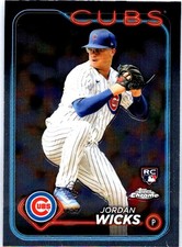 2024 Topps Chrome #67 Jordan Wicks Chicago Cubs Rookie