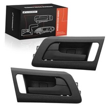 Inside Interior Door Handles Compatible with Pontiac G8 2008-2009, Black, 2