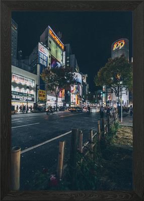 Leeres gerahmtes Wandbild Tokio Poster Leinwanddruck Bild