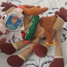 Mattel Disney Pixar Toy Story 2 Bullseye Star Bean Plush 2000