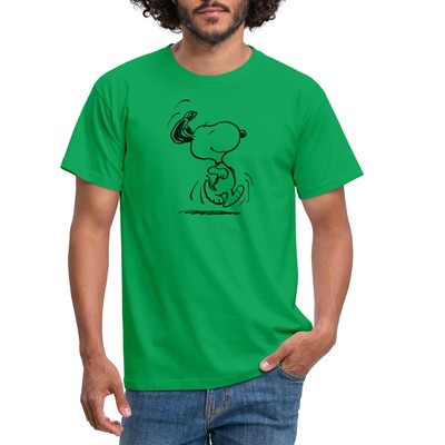 Peanuts Snoopy Happy Männer T-Shirt