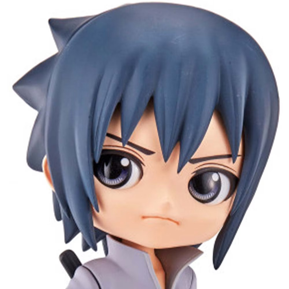 Cadeau manga idéal figurine Naruto Shippuden Sasuke Uchiha Q-Posket Version A