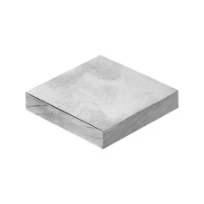 50x50x10mm Steel Bench Block, Steel Block Metal Bench Block No Holes, Square