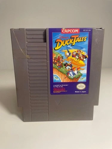Duck Tales Nintendo NES Authentic Cartridge Damaged! Works
