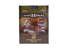 2026 LEAF METAL SPORTS HEROES HOBBY BOX
