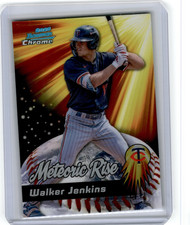 2025 Bowman Chrome - Meteoric Rise Walker Jenkins #MR-6 Twins