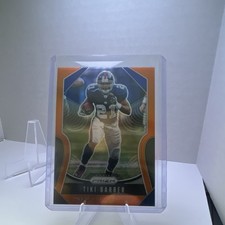 Panini 2019 Prizm Tiki Barber #271 Orange Prizm /249 New York Giants Football