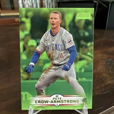 2025 Topps Stadium Club - Pete Crow Armstrong #86 - Lime Green