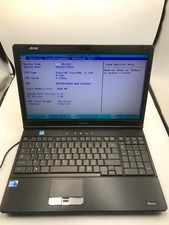 Toshiba Tecra A11-S3511 Intel Core i3-350M 2.27 GHz 15" -BOOTS BIOS -MZ