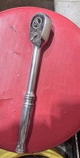 Snap On Tools 1/2” Drive Standard Handle Fixed Head Chrome Ratchet SL710