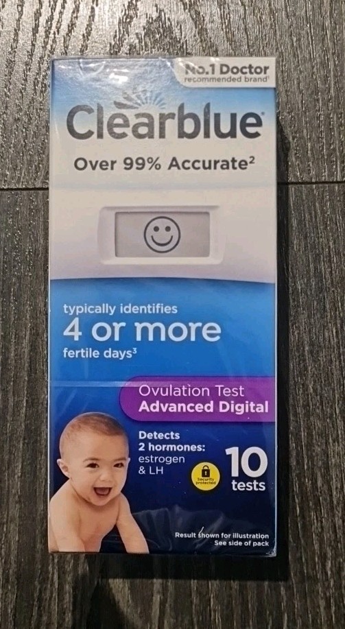 Clearblue Advance Digital Ovulation Fertility Test Stick 10 Tests 4 Or More - Image 2