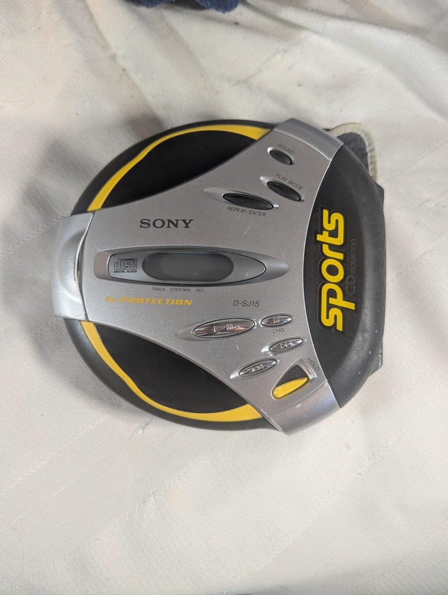 Sony Walkman CD Player - Sports - D-SJ15 - Tested & Working