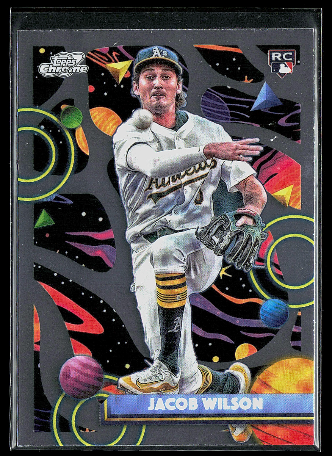2025 Topps Chrome Cosmic Jacob Wilson Rookie Card #139 RC