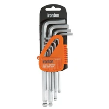 Ironton 10-Pc. Metric Long Arm Ball End Hex Key Set