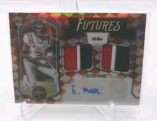 Elijah Moore Jets Rookie Patch Auto /100 RC 2021 Panini Legacy Dual Ruby FD-EM