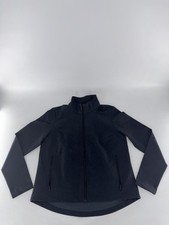 Mercer+Mettle Women’s Soft Shell Jacket Medium Black Full Zip Stretch