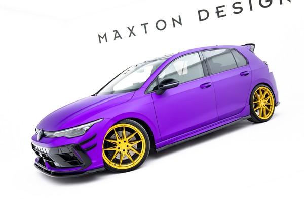 Maxton Design Seitenschweller Ansatz (Paar) V.5 Passend FüR VW Golf R Hatchback-image