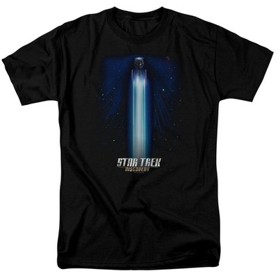 Star Trek Discovery - Beams - Erwachsen Unisex Kurzarm T-Shirt - Schwarz