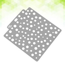 Durable Reusable Plastic Stencils for Drawing Grey Painting Templates for Crafts