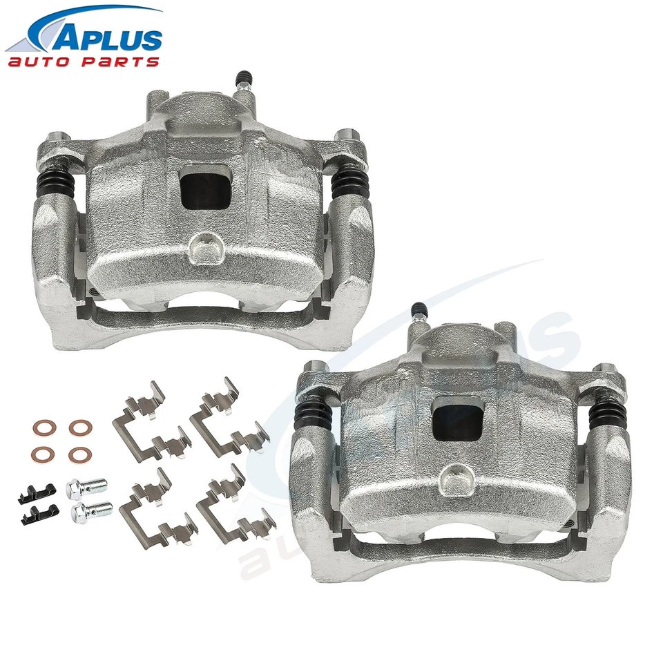 Pinzas de freno delanteras con soporte para Chrysler 200 Dodge Avenger Patriot 2007-2014 Foto 2 de 4